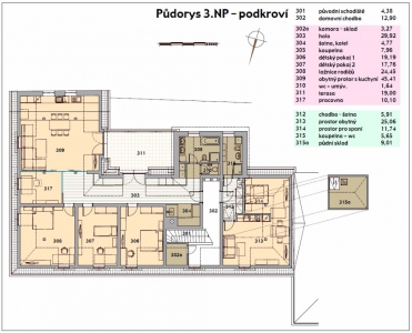 Kovářova 39 - podkroví
